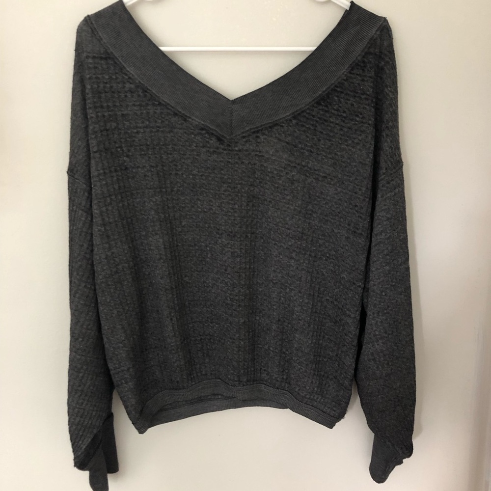Free people south side thermal sweater